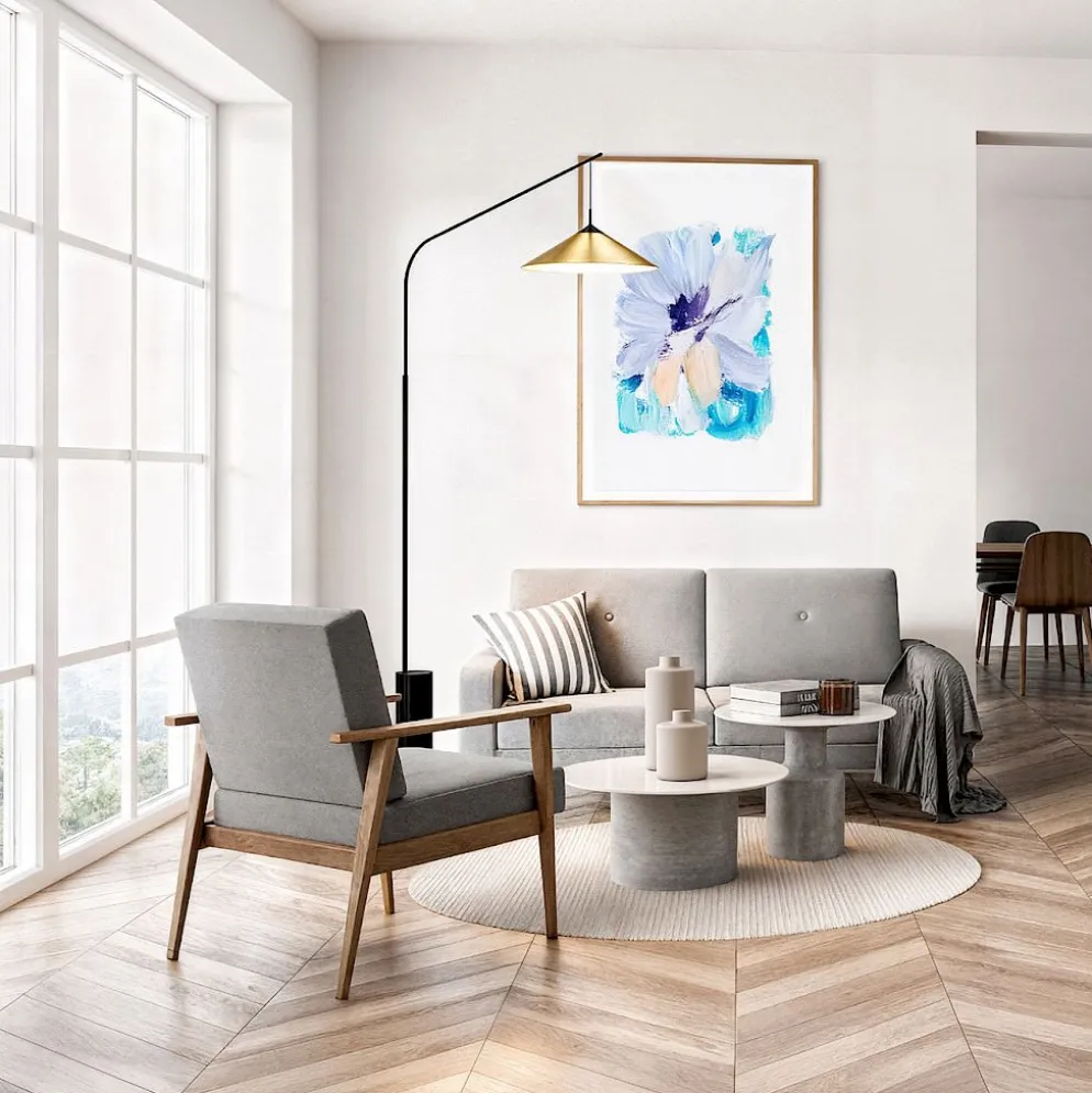 Lampada da terra design Lambda A