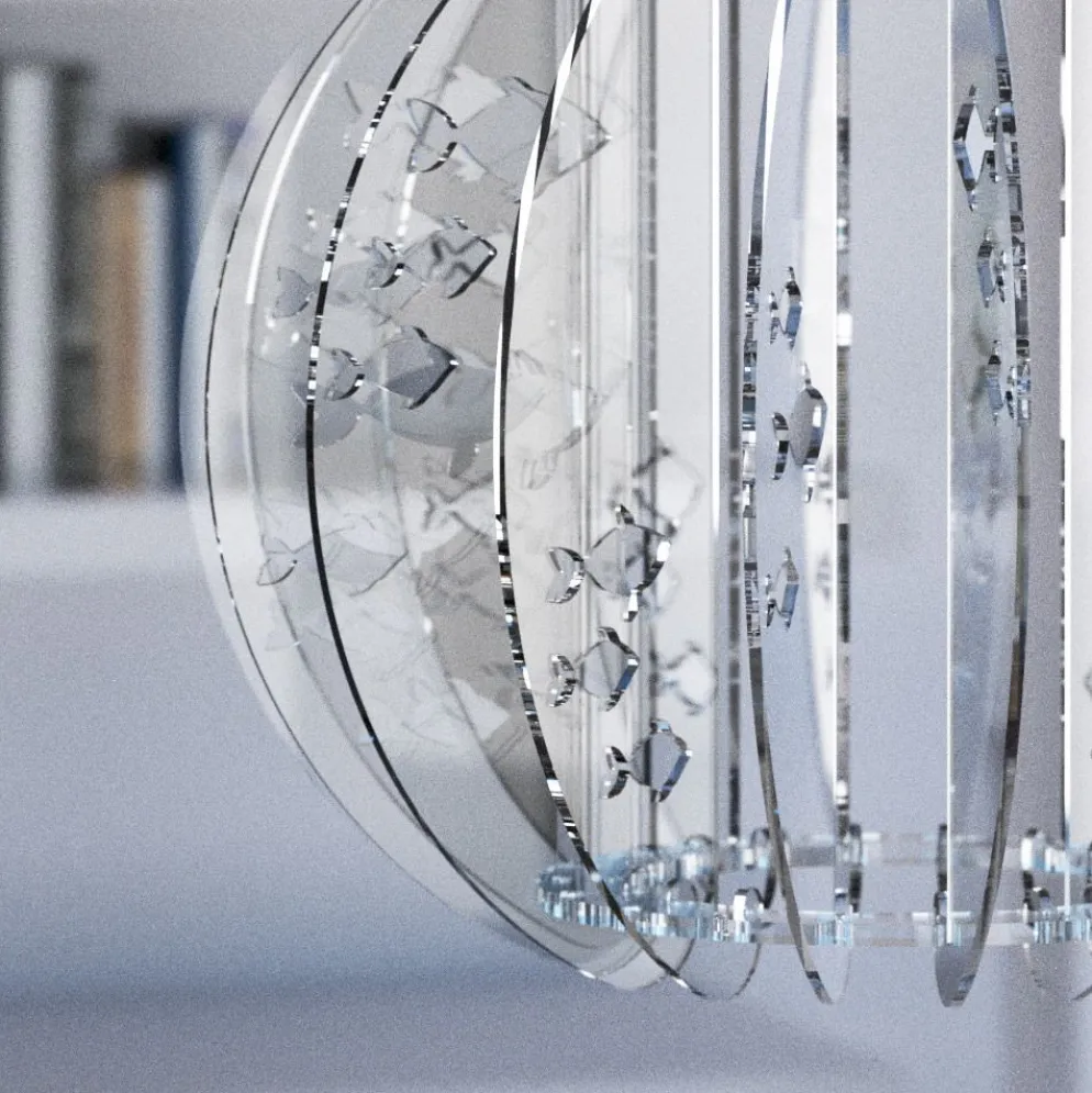 Lampadario a sospensione moderno Lillian