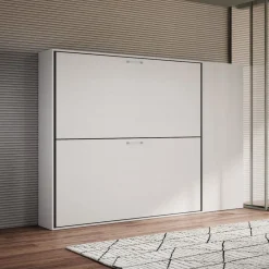 Letto a castello a scomparsa con mobili Auda H