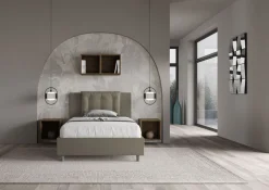 Letto ad una piazza e mezza con contenitore Martigues