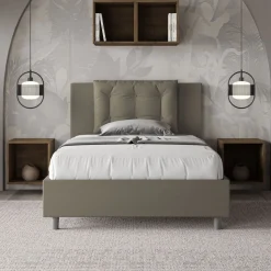 Letto ad una piazza e mezza con contenitore Martigues