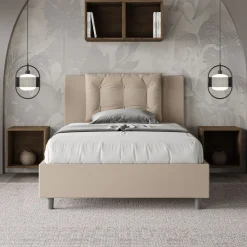 Letto ad una piazza e mezza con contenitore Martigues