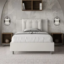 Letto ad una piazza e mezza con contenitore Martigues