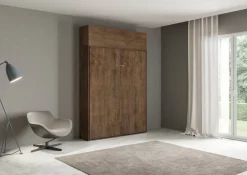 Letto a scomparsa alla francese con pensile Lexton