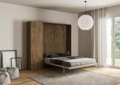 Letto a scomparsa alla francese con colonna Lexton