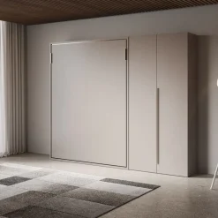 Letto a scomparsa con armadio 2 ante Capital