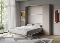Letto a scomparsa con armadio 1 anta Capital