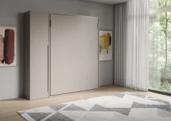 Letto a scomparsa con armadio 1 anta Capital