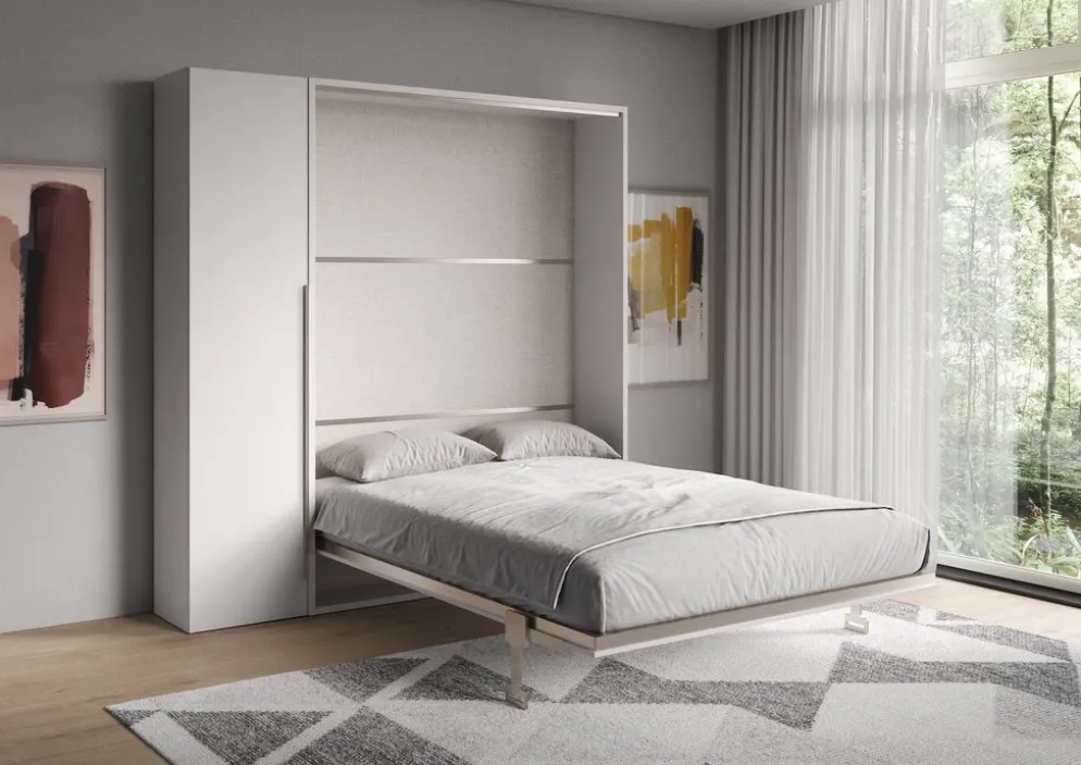 Letto a scomparsa con armadio 1 anta Capital