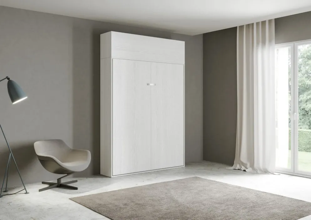 Letto a scomparsa una piazza e mezza con pensile Lexton