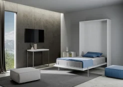 Letto a scomparsa una piazza e mezza Lexton