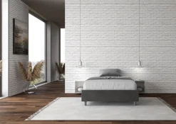 Letto contenitore una piazza e mezza Dynasty Color