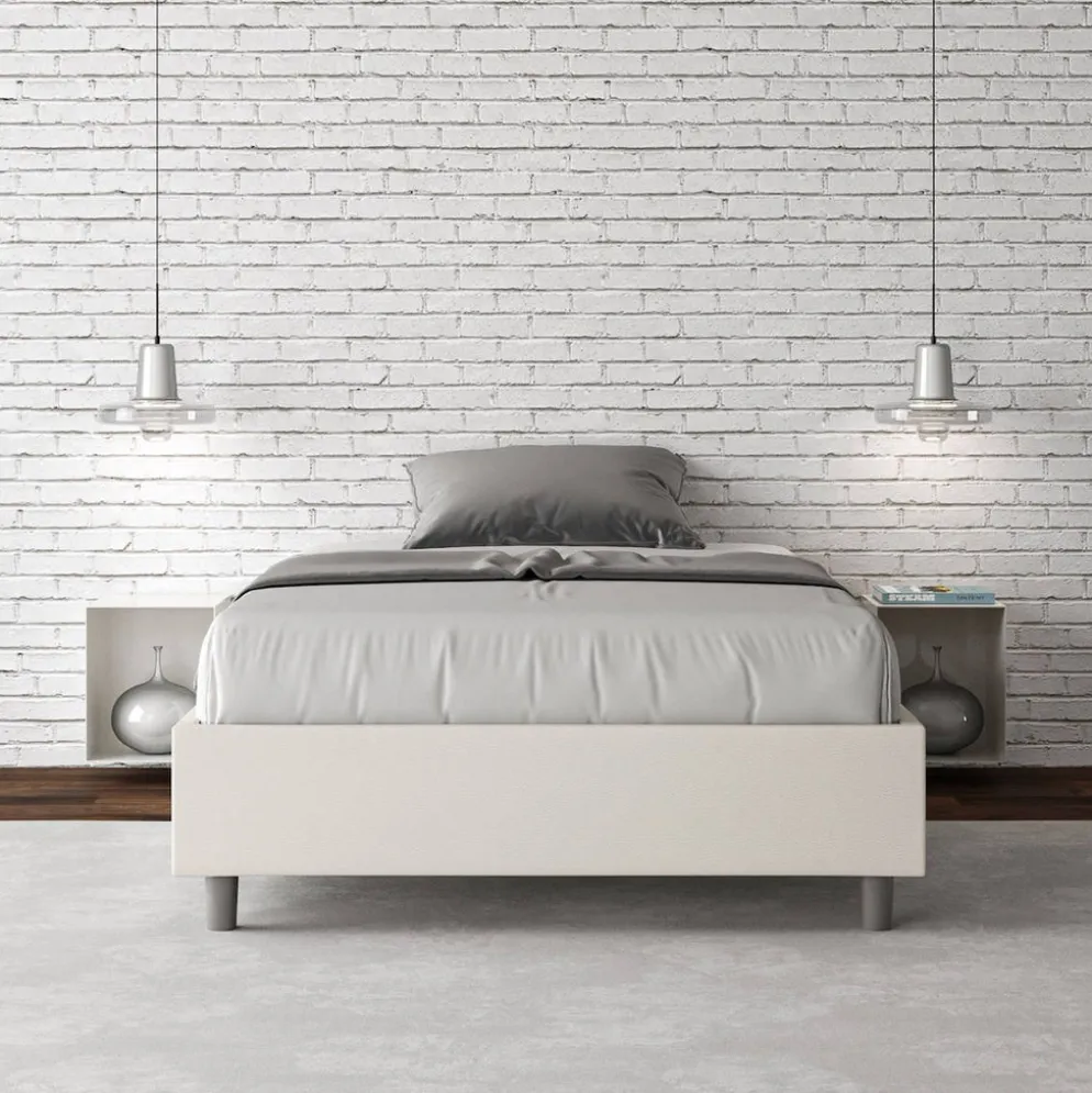Letto contenitore una piazza e mezza sommier Dynasty