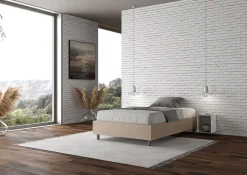 Letto contenitore una piazza e mezza sommier Dynasty