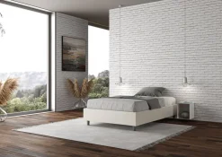 Letto contenitore una piazza e mezza sommier Dynasty