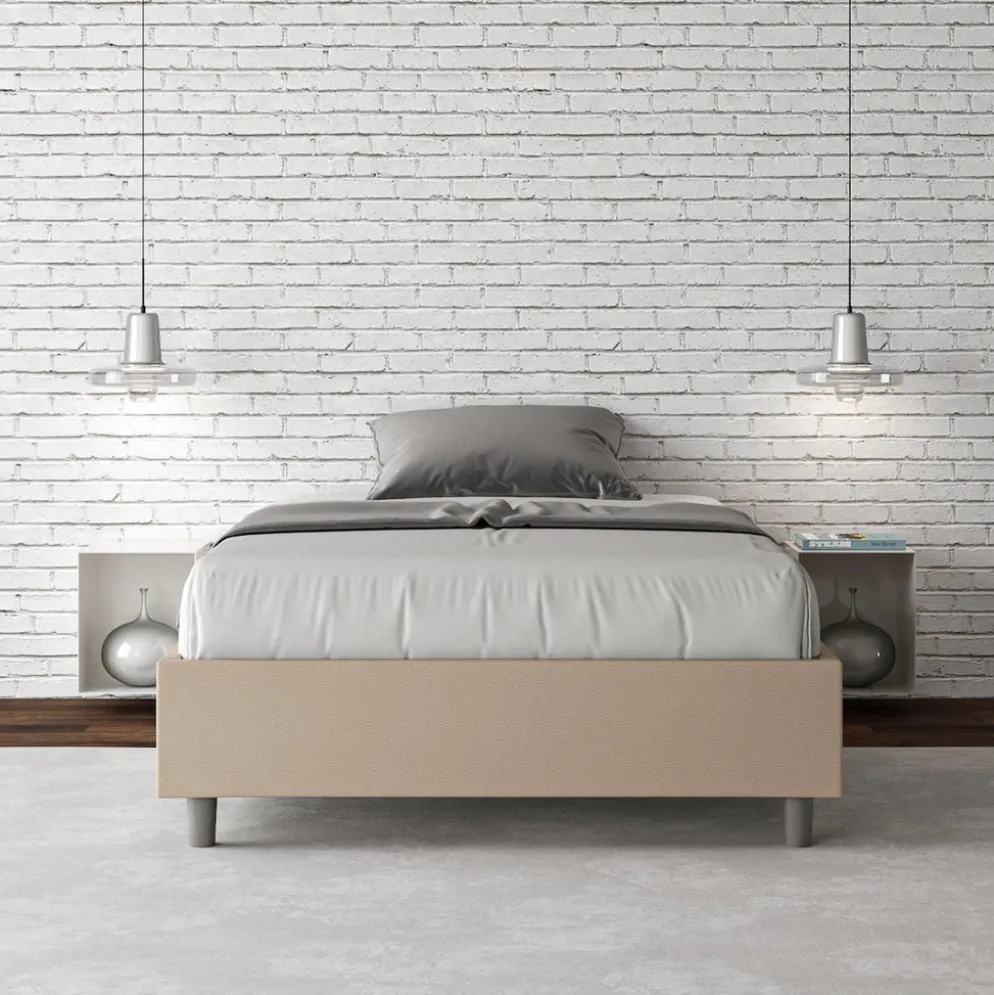 Letto contenitore una piazza e mezza sommier Dynasty
