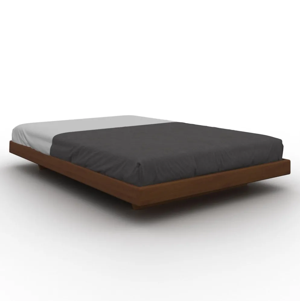 Letto in legno massello Soren Noce
