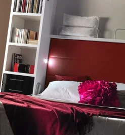 Letto matrimoniale a scomparsa verticale Pratico