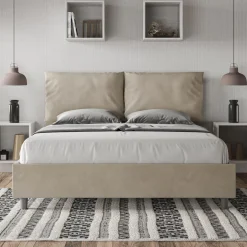 Letto matrimoniale contenitore Brignoles Color