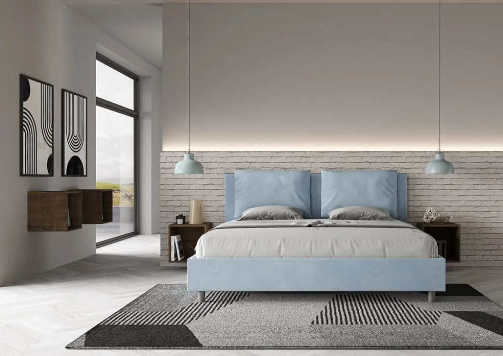 Letto matrimoniale king size contenitore Brignoles