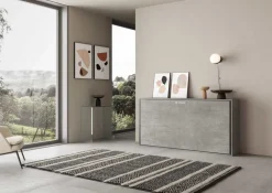 Letto singolo a scomparsa Auda