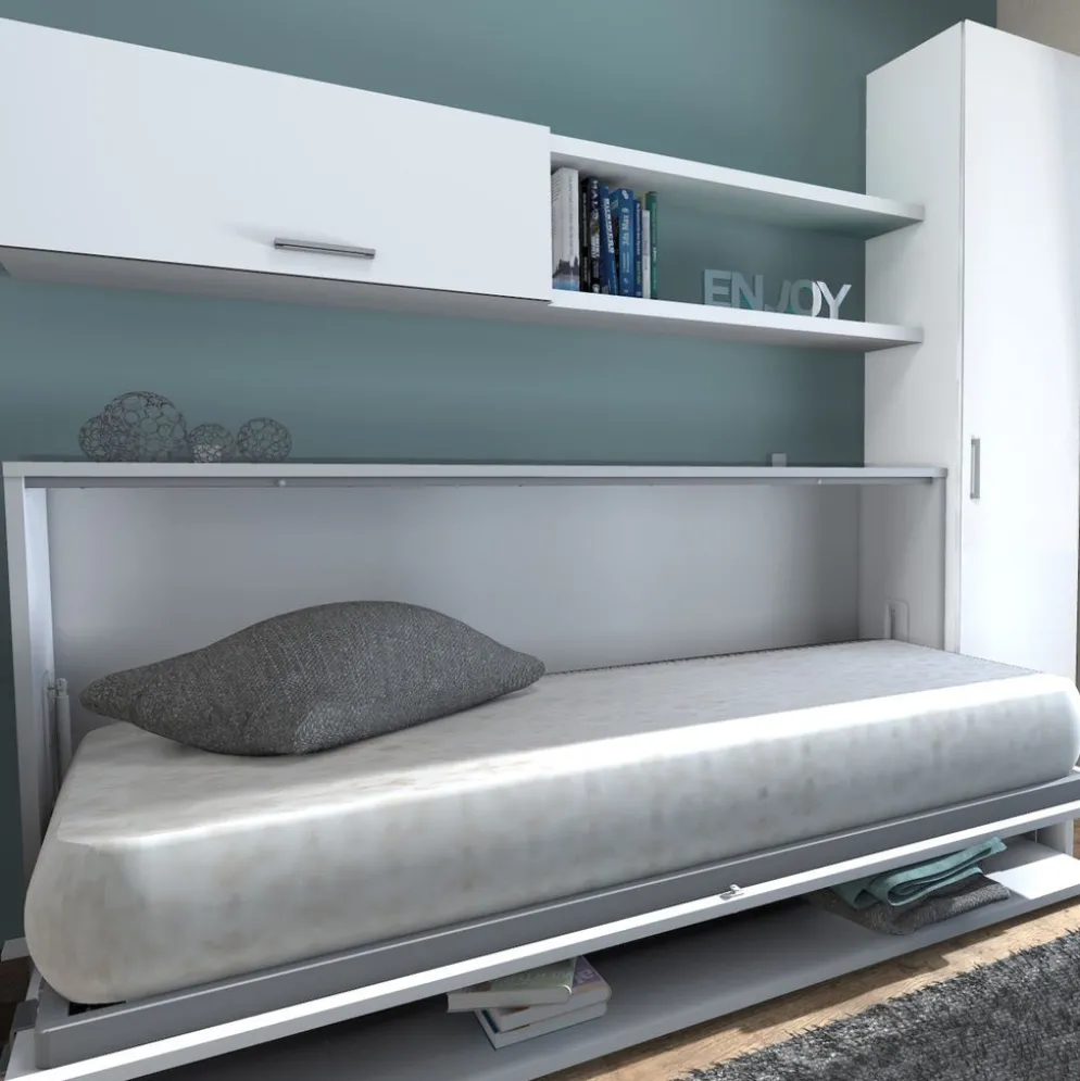 Letto singolo a scomparsa con scrivania Pronto
