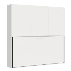 Letto singolo a scomparsa con mobili Auda D