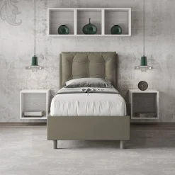 Letto singolo con contenitore Martigues