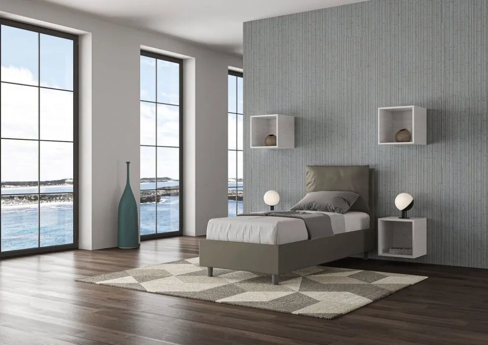 Letto singolo contenitore Brignoles