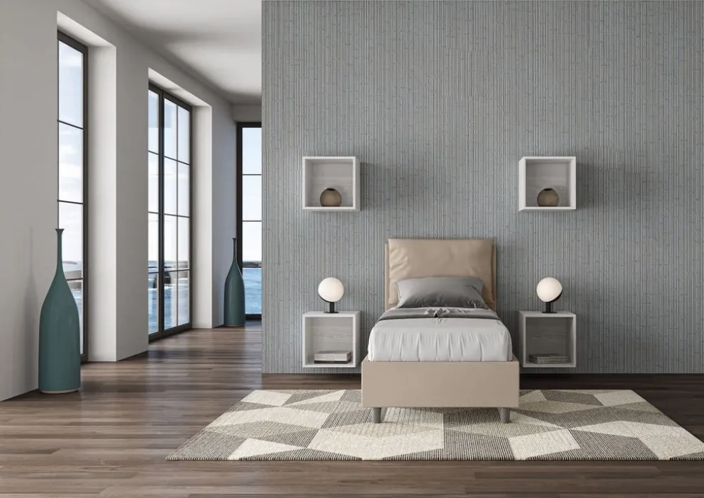 Letto singolo contenitore Brignoles