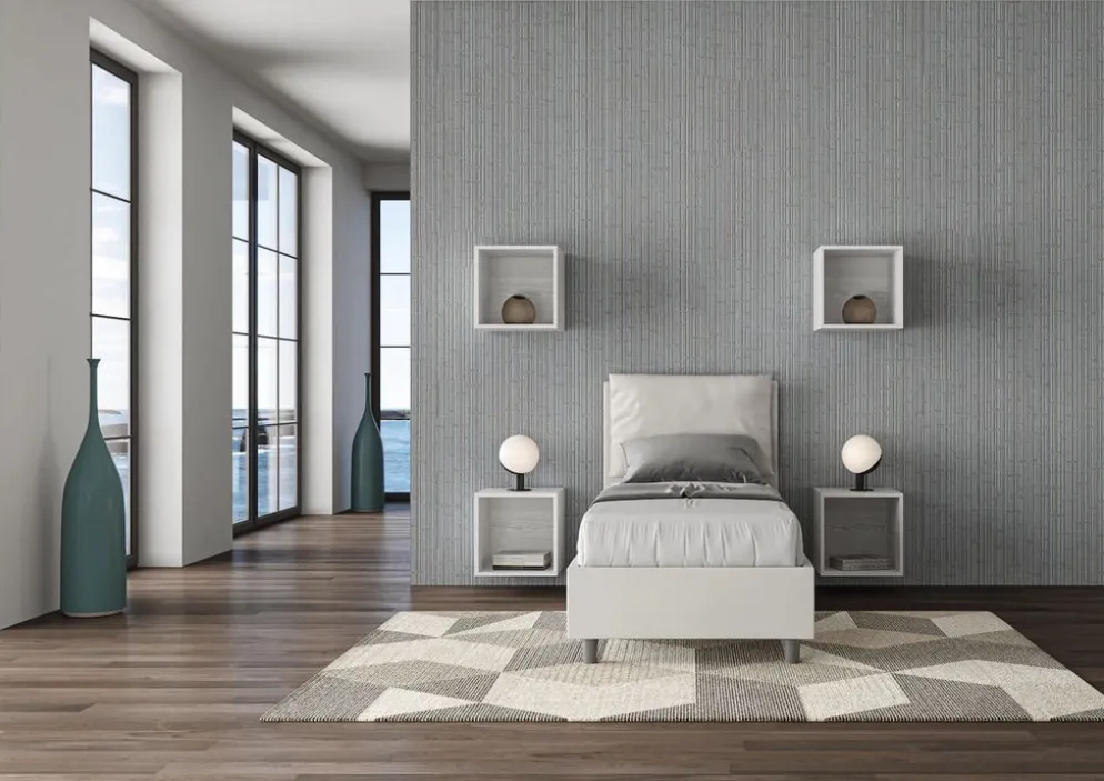 Letto singolo contenitore Brignoles