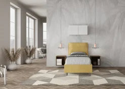 Letto singolo contenitore Brignoles Color