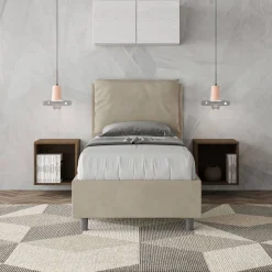 Letto singolo contenitore Brignoles Color