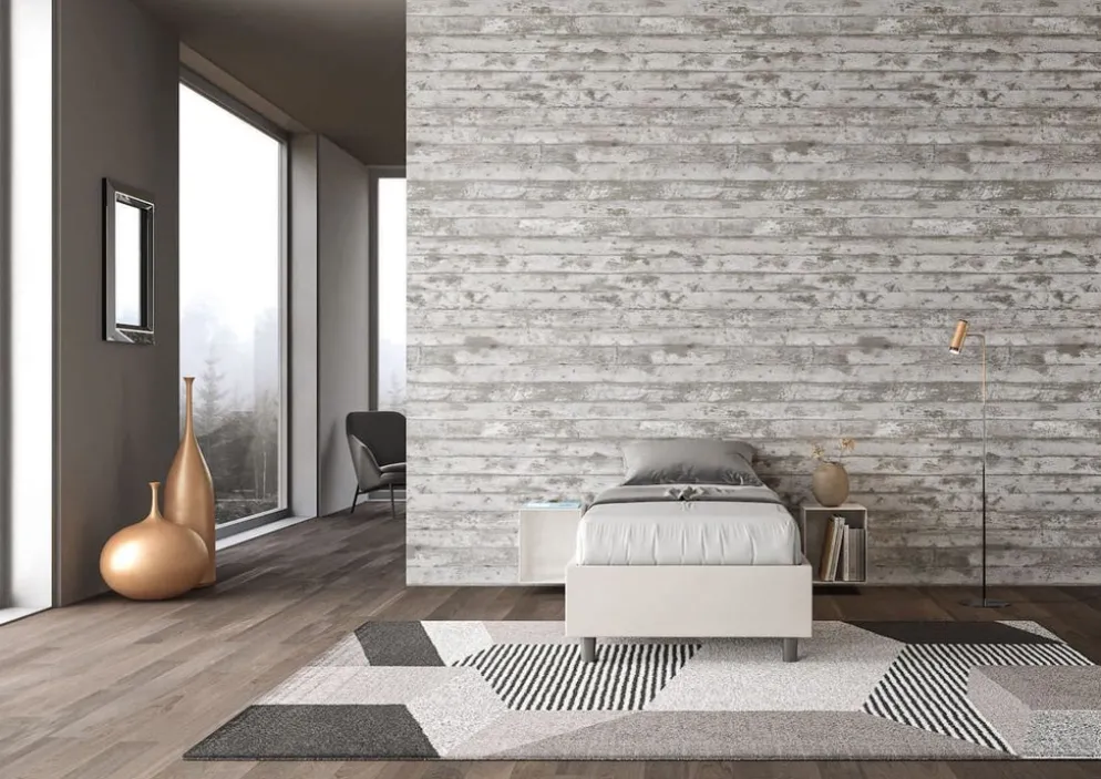 Letto singolo contenitore sommier Dynasty