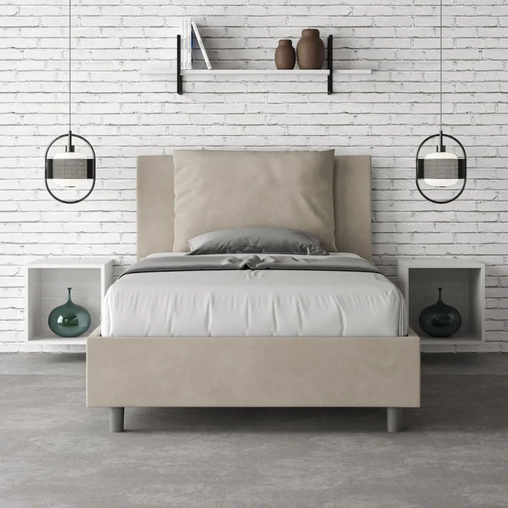 Letto una piazza e mezza contenitore Brignoles Color