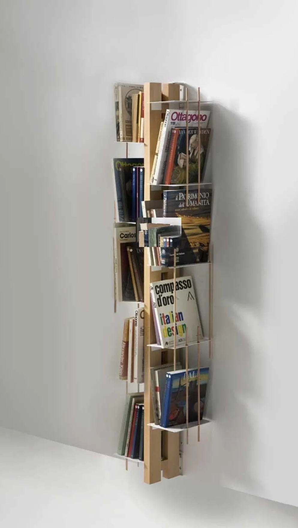 Libreria a colonna da parete Zia Veronica