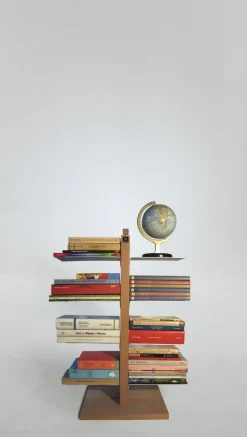 Libreria a colonna in legno Zia Bice