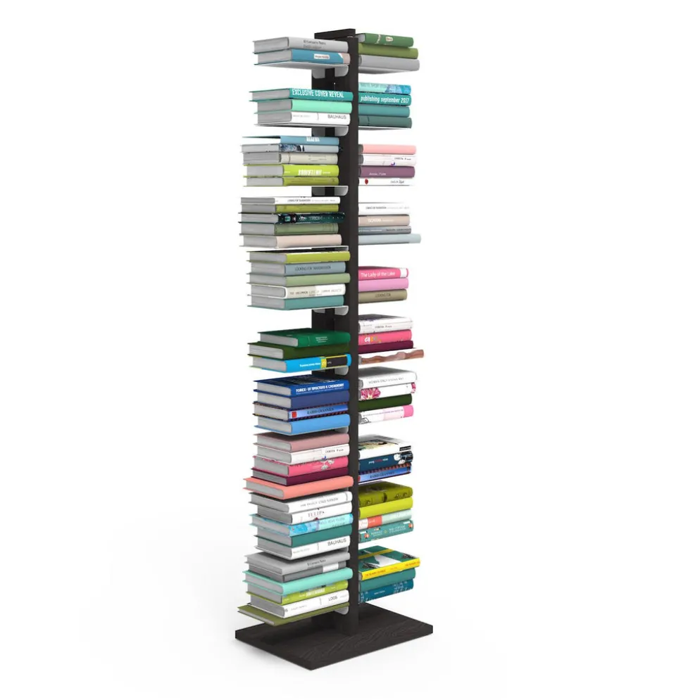 Libreria a colonna in legno Zia Bice