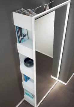 Libreria a colonna in metallo Vanity