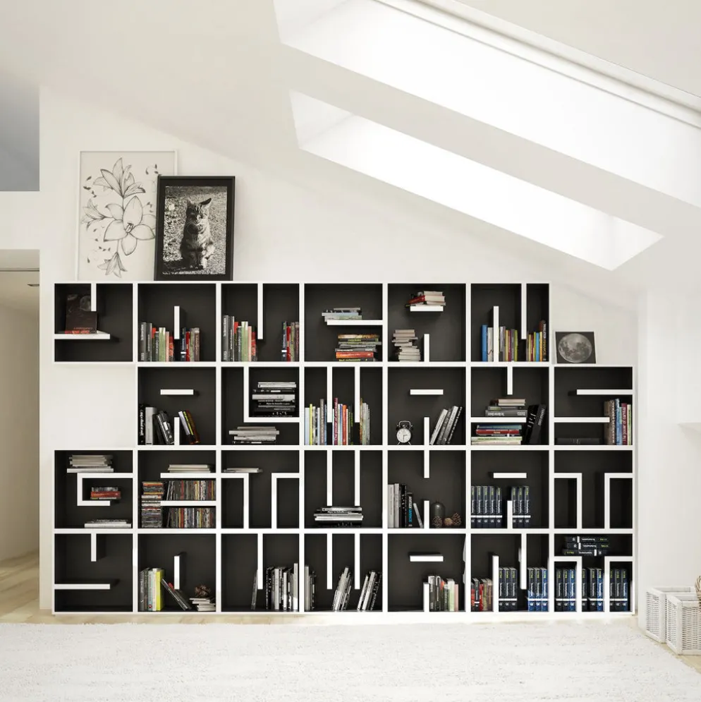 Libreria a cubi da parete ABC YCAGWYW