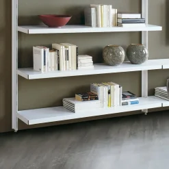 Libreria a giorno in acciaio design moderno Astryd 12