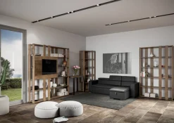 Libreria a muro moderna Inedditah Small E