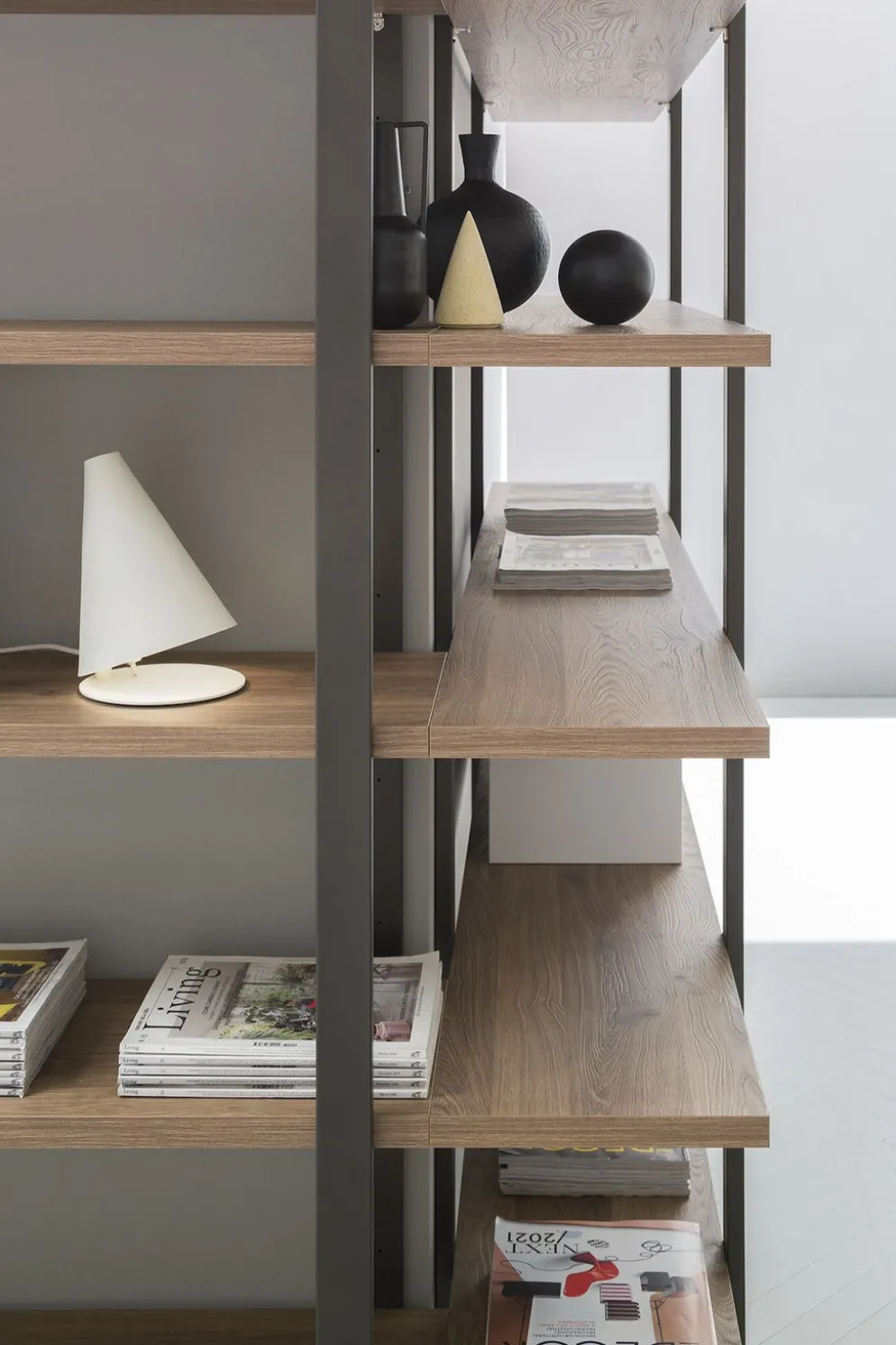 Libreria angolare Lilac Cricket