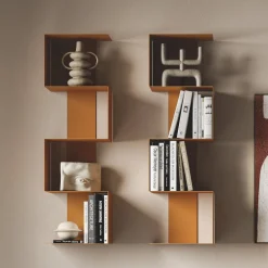 Libreria da parete in acciaio Jaxon