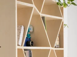 Libreria moderna in legno Rago