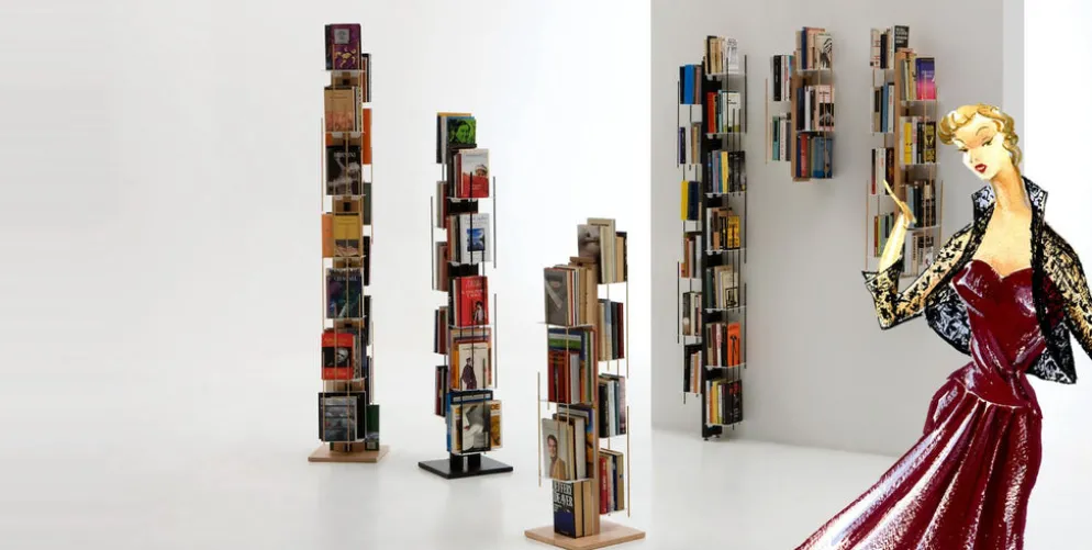 Libreria verticale sospesa Zia Veronica
