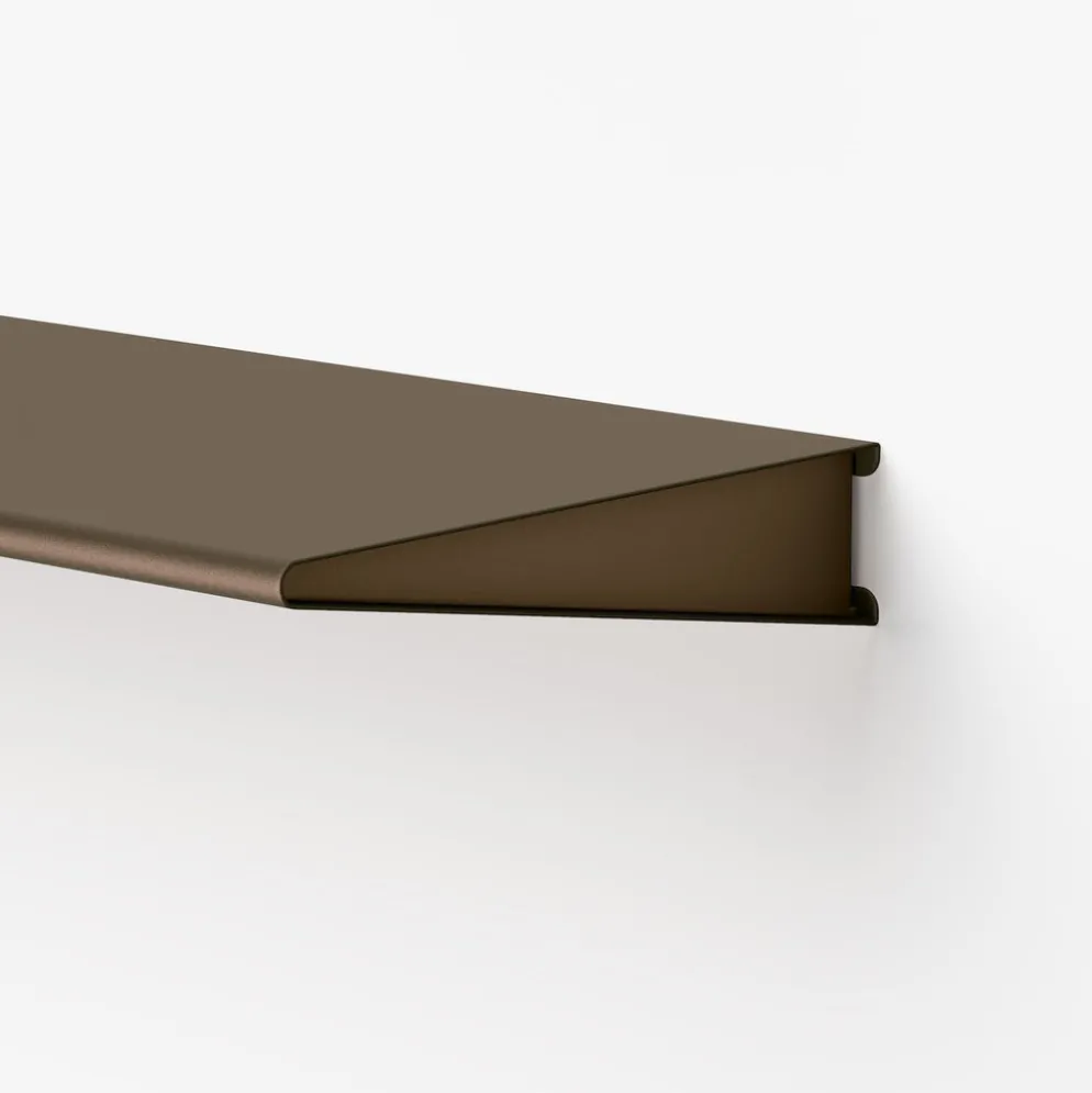 Mensola design moderno Wing in acciaio 60 cm o 90 cm