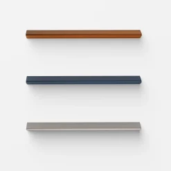 Mensola design moderno Wing in acciaio 60 cm o 90 cm