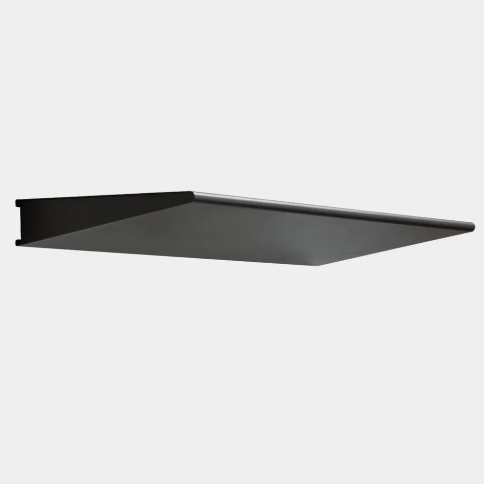 Mensola design moderno Wing in acciaio 60 cm o 90 cm