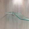 Mensola in vetro curvato Boa